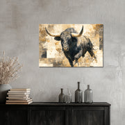 Rennender Stier