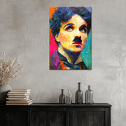 Gemälde Charlie Chaplin