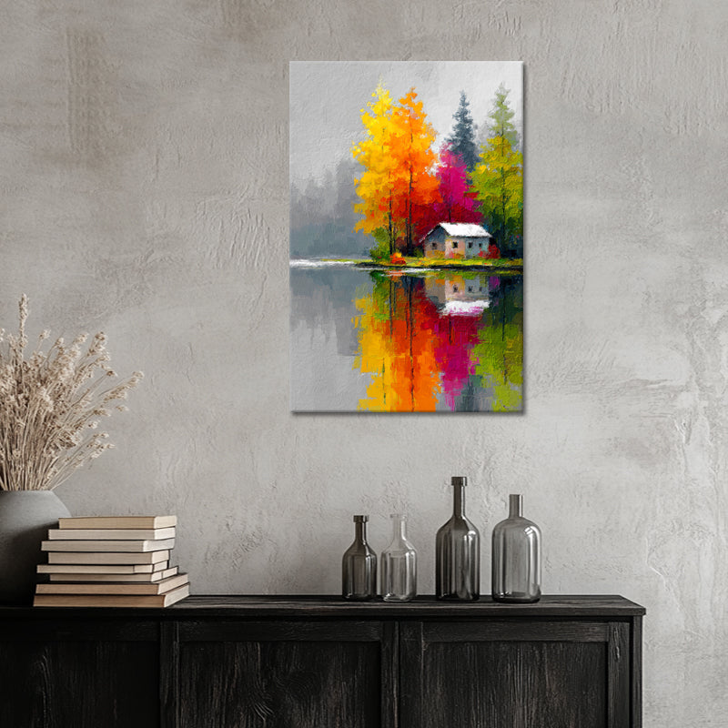 Landschaft Haus am Meer