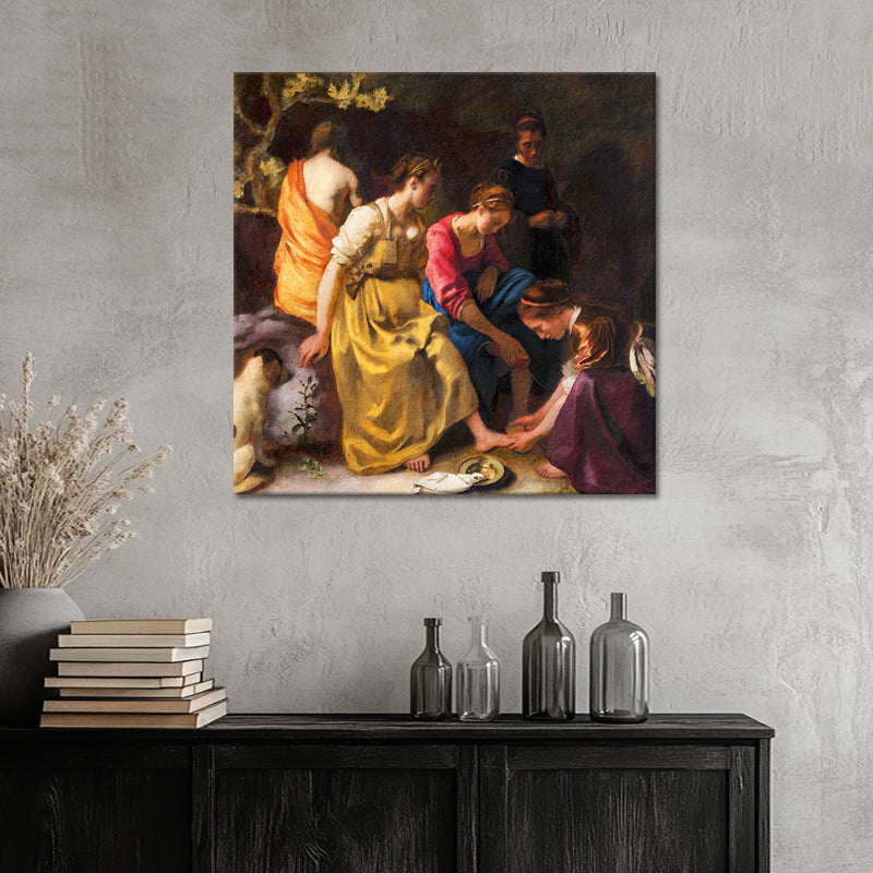 Diana und ihre Gefährtinnen – Johannes Vermeer