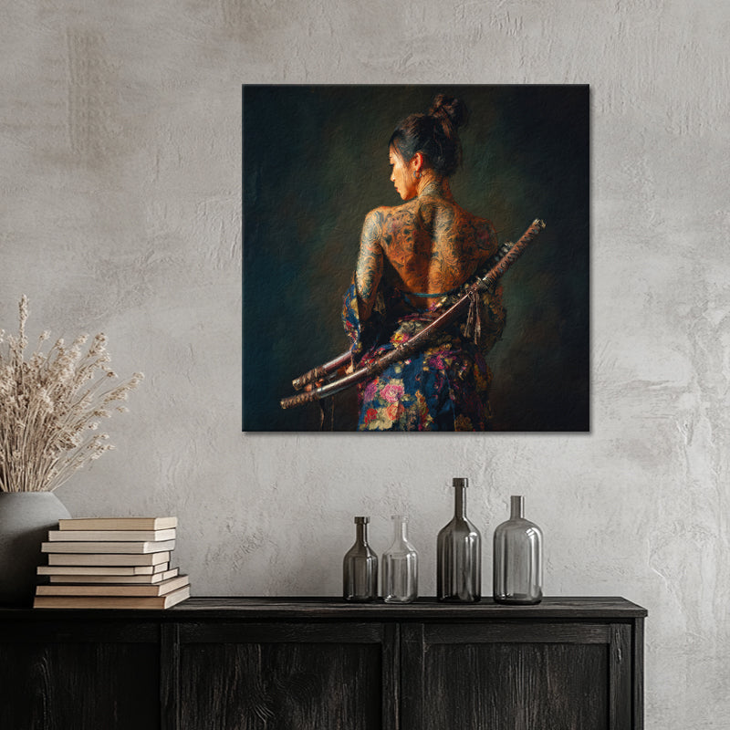 Samurai-Frau