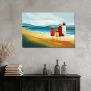 Familie am Strand