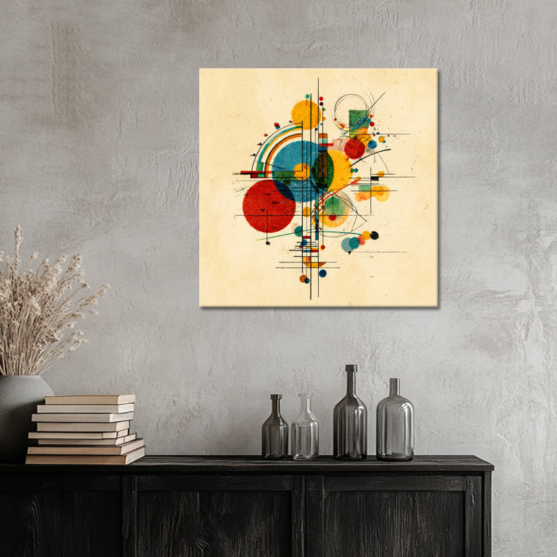 Geometrische Kreise – Kandinsky (Inspiration)
