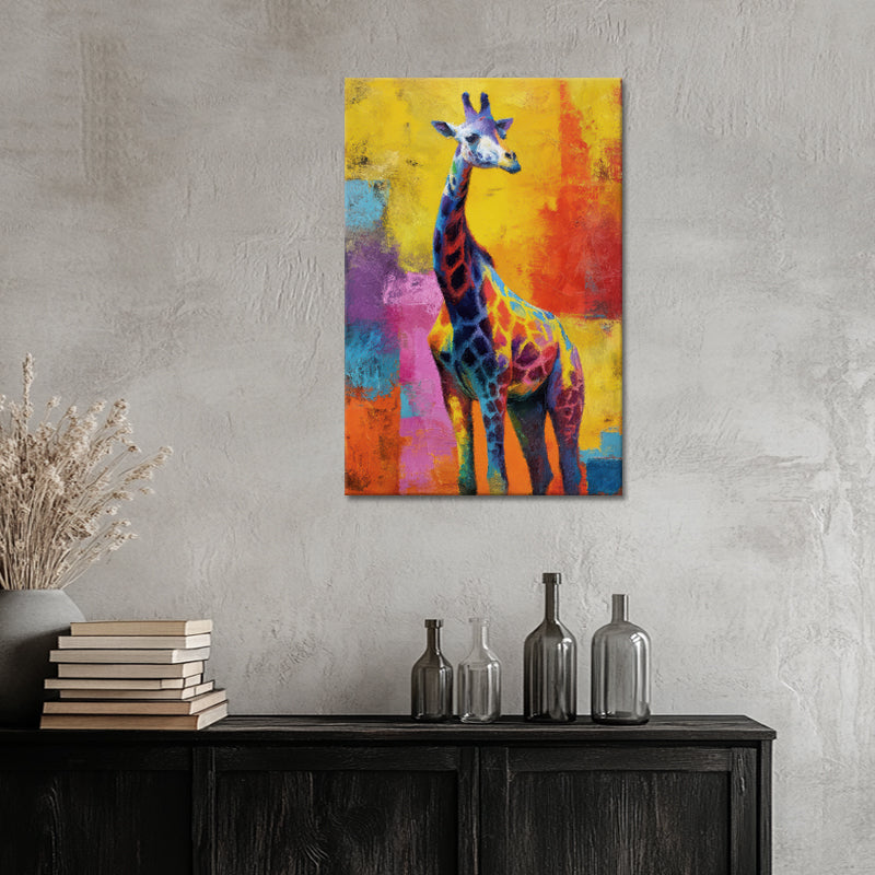 bunte Giraffe