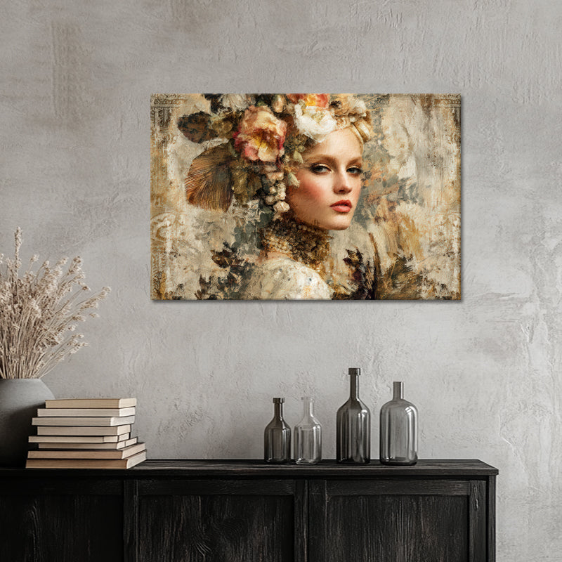 Elegante Frau Romantisch