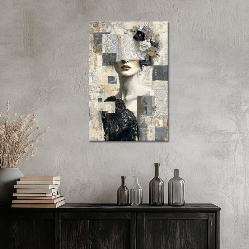 Mixed-Media-Porträt