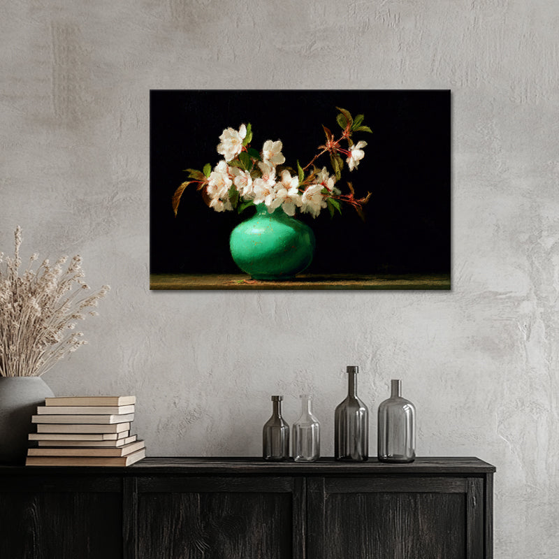 Apfelblüten in einer Vase