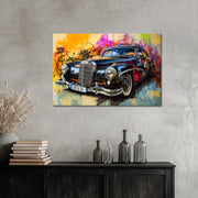 Gemälde Mercedes Oldtimer II
