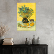 Majolika-Krug mit Feldblumen – Van Gogh