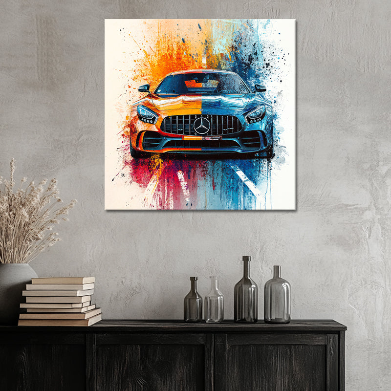 Mercedes-AMG GT Gemälde