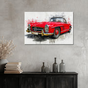 Roter Mercedes SL