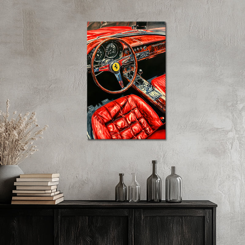 Ferrari-Interieur