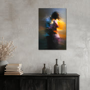 Abstraktes Gemälde „Liebe“