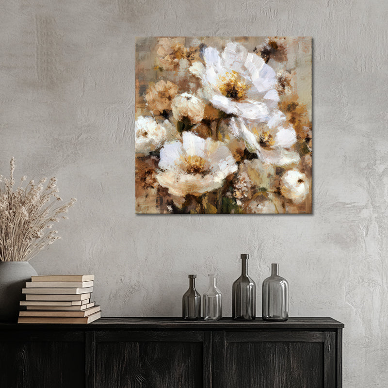 Abstrakte Weiße Blumen II