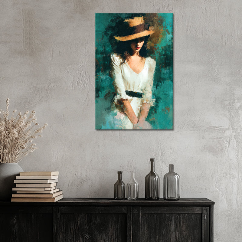 Frau mit Hut – Modern