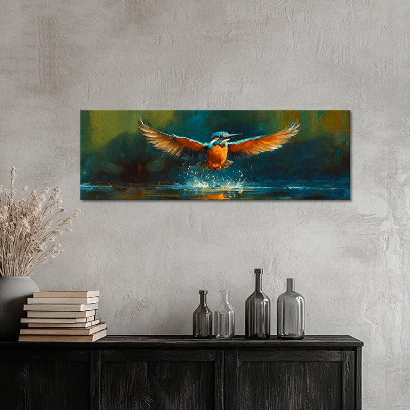Eisvogel-Kunstgemälde