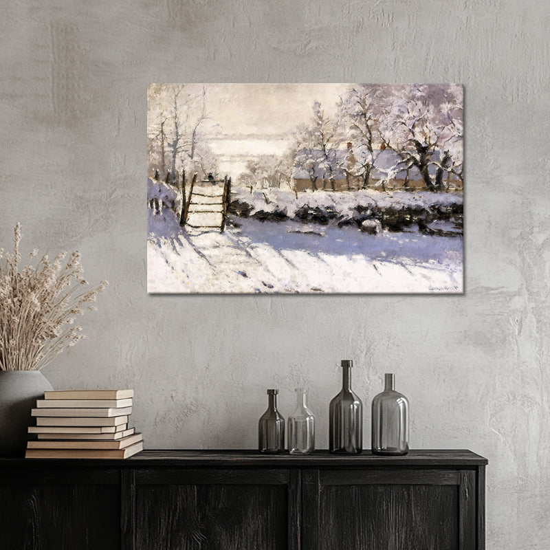 Die Elster - Claude Monet