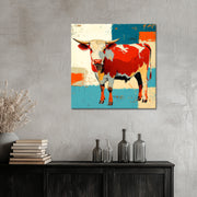 Stier in Bewegung