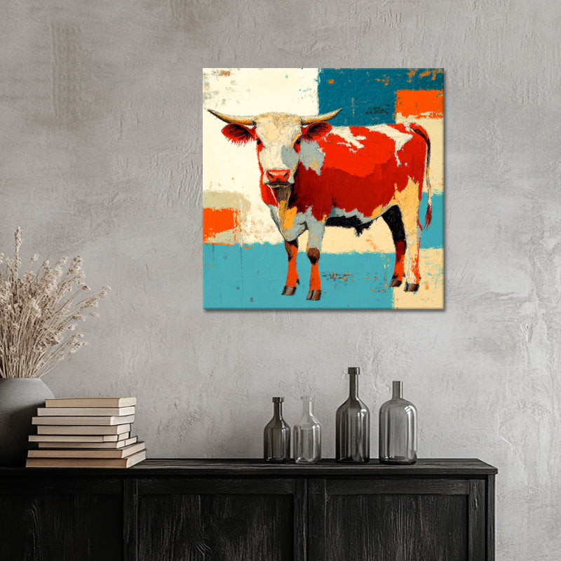Stier in Bewegung