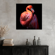 Flamingo-Wanddekoration