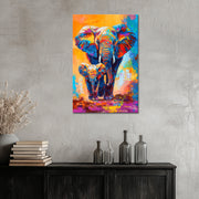 Elefanten Mutter und Kind