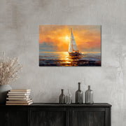 Segelboot auf See II