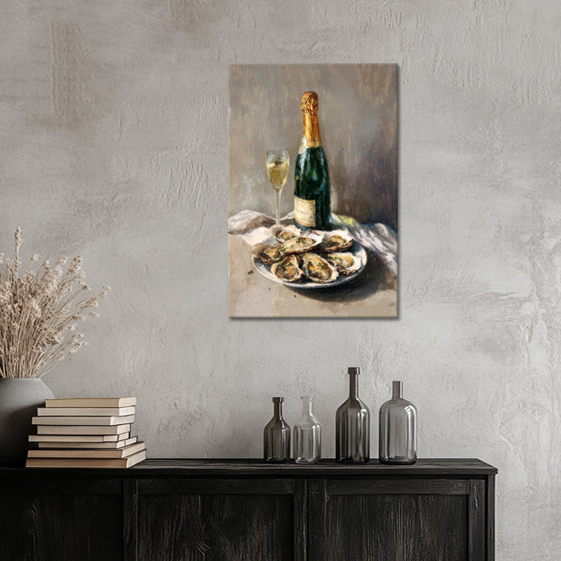 Austern mit Champagner