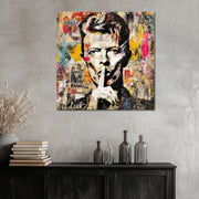 David Bowie-Collage-Kunst
