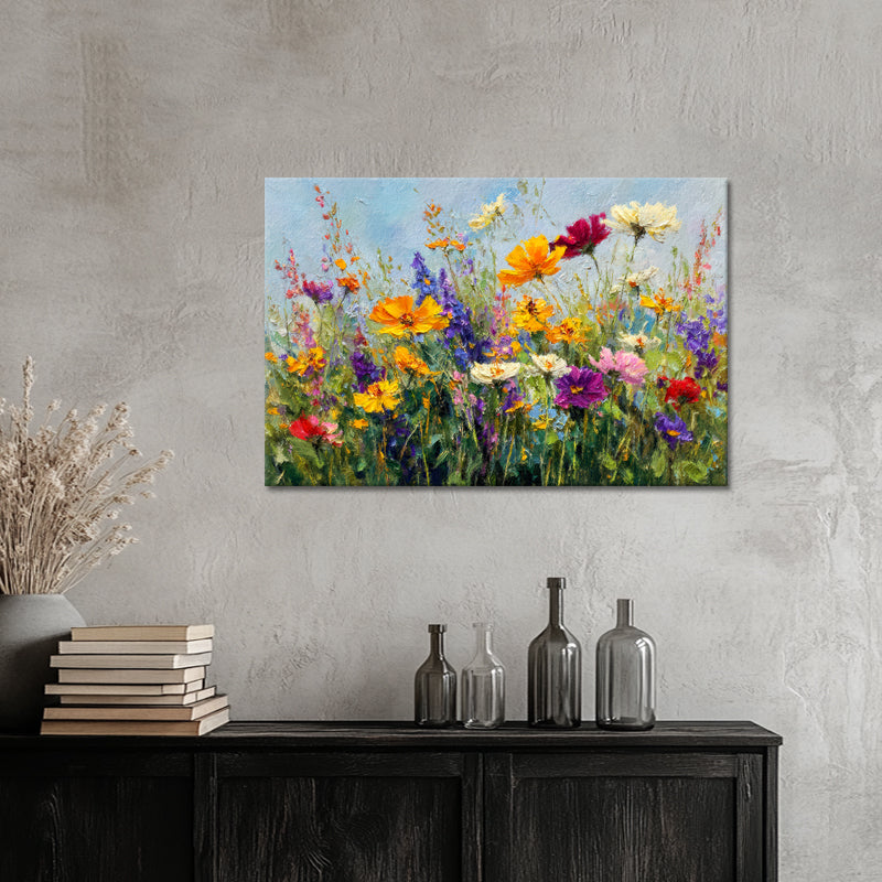 Feld voller Blumen Kunst