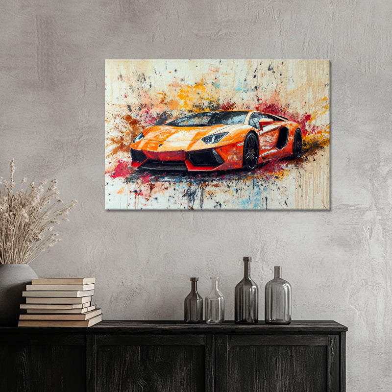 Lamborghini Aventador Kunst