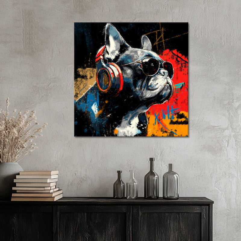 Hunde-Graffiti-Kunst