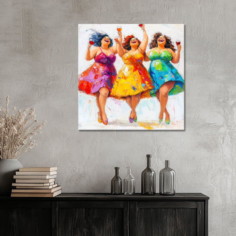 Dicke-Damen-Trio