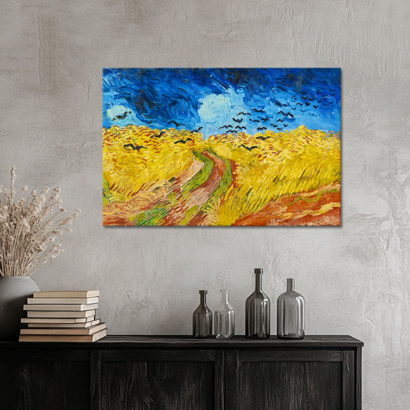 Weizenfeld mit Krähen - Van Gogh
