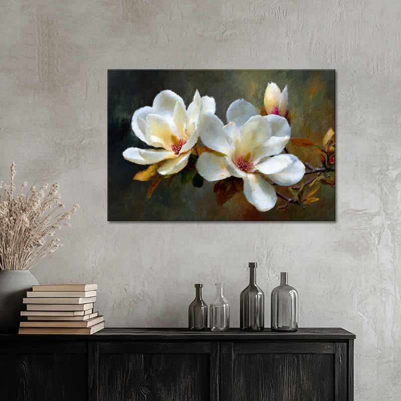 Magnolien-Kunstwerk