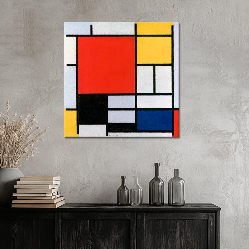 die 7 Farbkontraste - Piet Mondrian