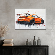 Porsche GT3 RS Automobilkunst