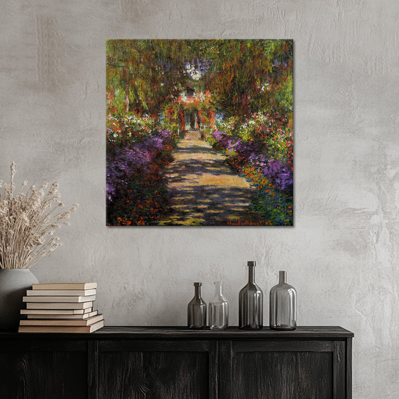 Weg im Garten des Künstlers in Giverny – Monet