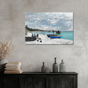 Der Strand von Sainte-Adresse - Claude Monet