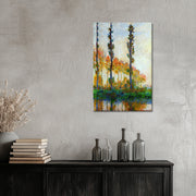 Drei Bäume im Herbst - Monet