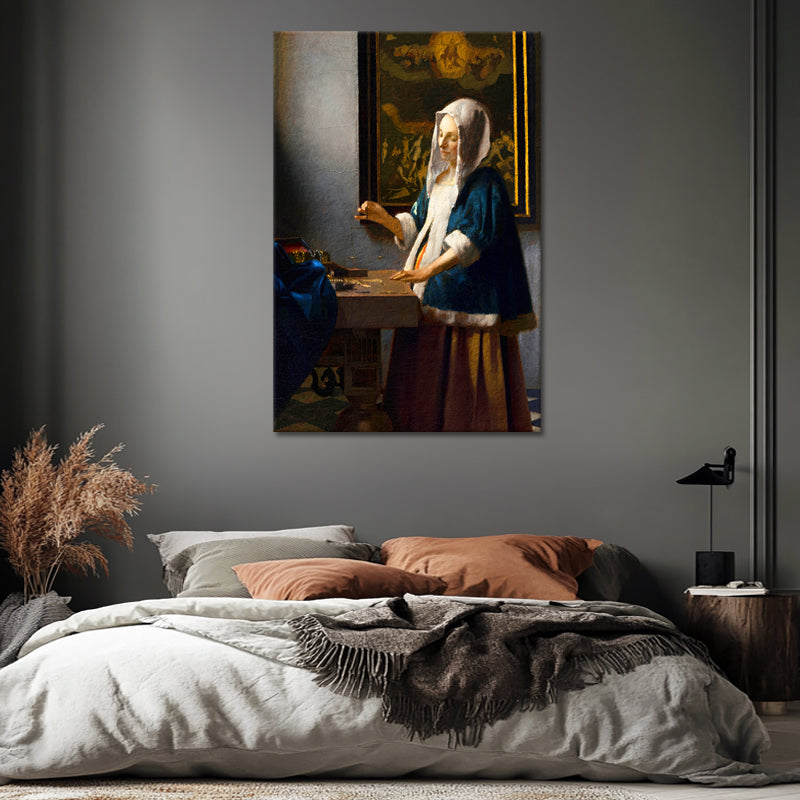 Frau mit Waage – Johannes Vermeer