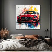 Roter Mercedes-AMG GT