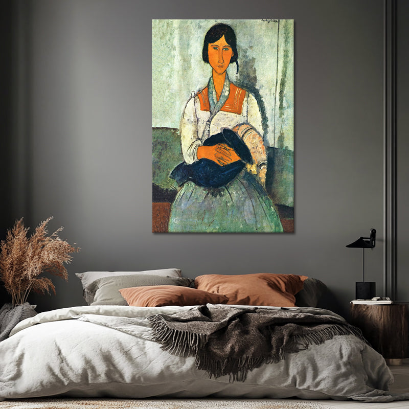 Zigeunerin mit Kind - Amedeo Modigliani