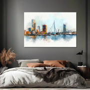 Erasmusbrücke Rotterdam Kunst