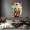Frau im Pop-Art-Stil