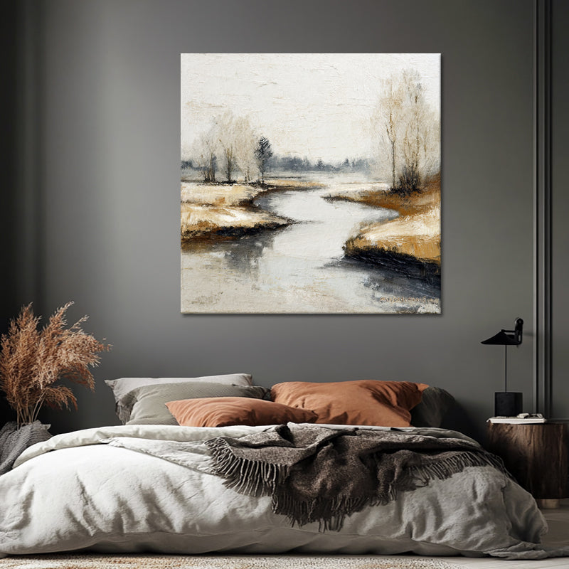 Erleuchtete Landschaft