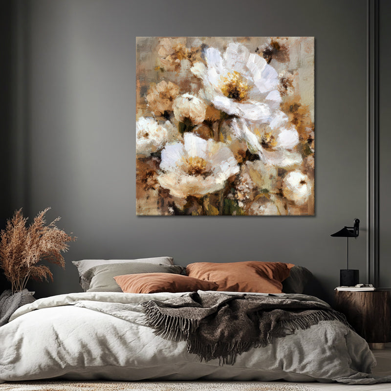 Abstrakte Weiße Blumen II