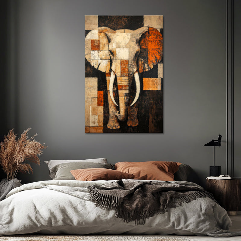 Elefant im Kubismus