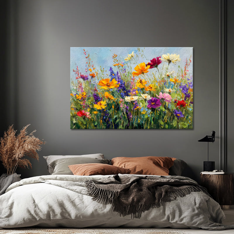 Feld voller Blumen Kunst