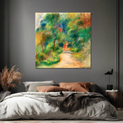 Zwei Figuren auf einem Weg - Pierre-Auguste Renoir