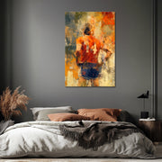 Johan Cruyff 14 - abstrakt